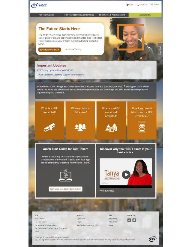 The HiSET Exam (PDF Thumbnail)